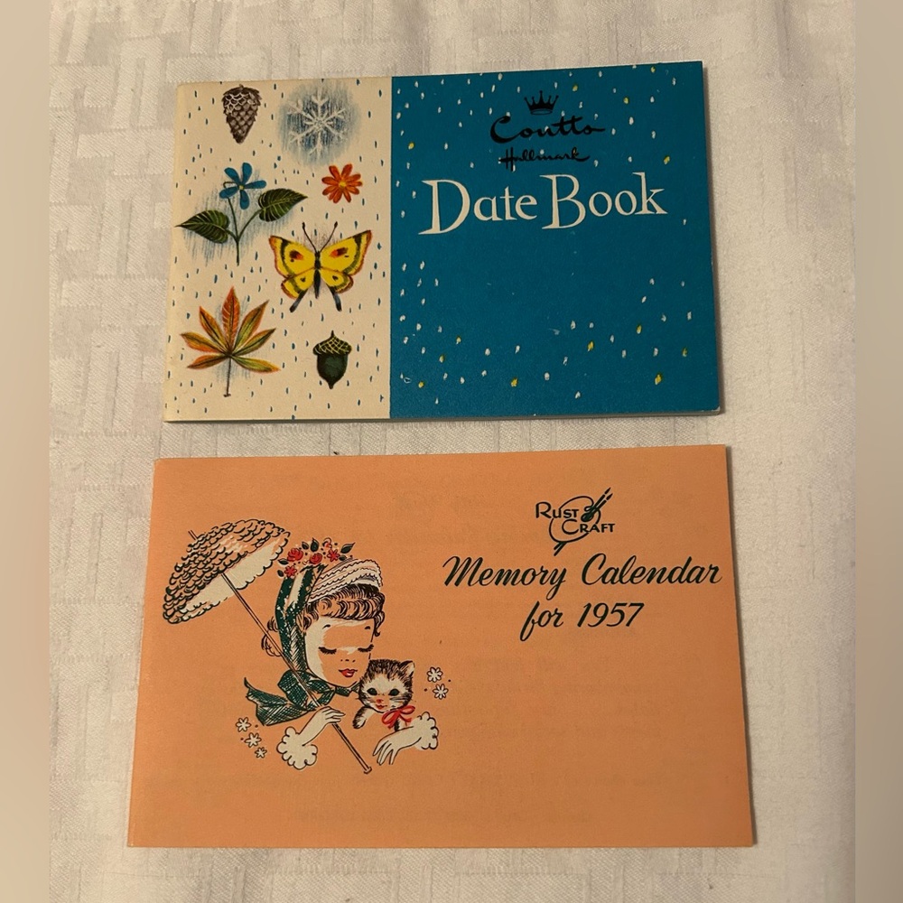 VTG 1957 Date Book & Memory Calendar